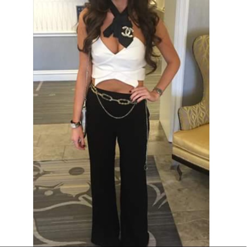 High waisted black pants - Picture 1 of 2